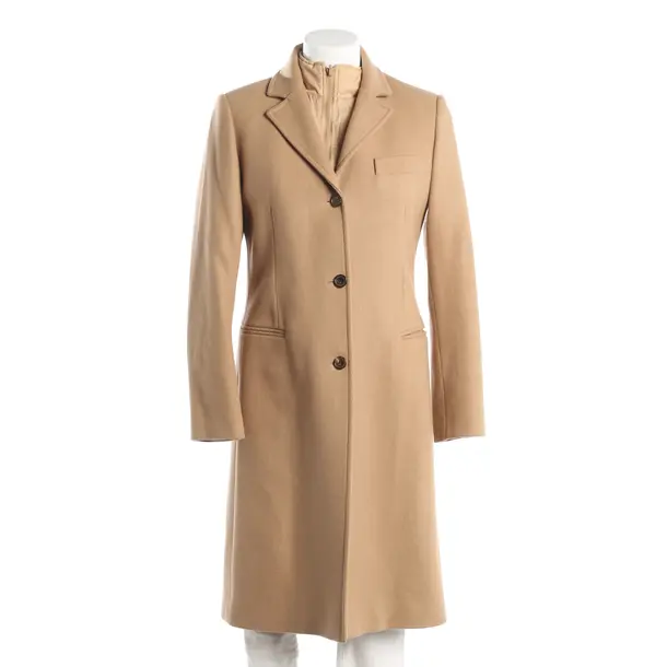 Mid-Season Coat, in Camel, Polyamide, Fay
