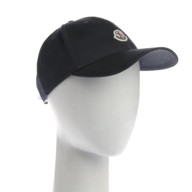 Cap, in Navy, Cotton, Moncler