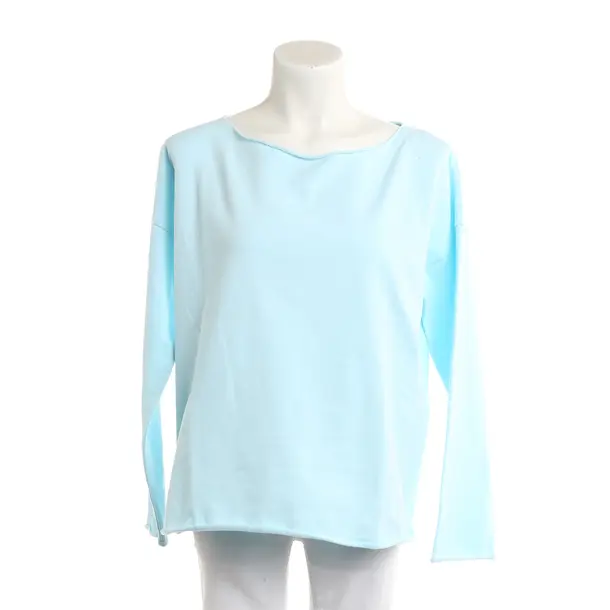 Sweatshirt, in Hellblau, Baumwolle, Juvia