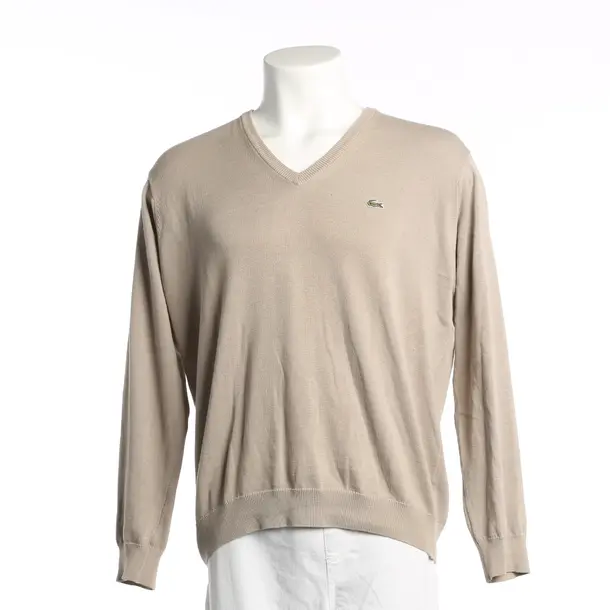 Jumper, in Beige, Cotton, Lacoste