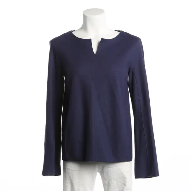 Wool Jumper, in Navy, Wool, Marc Cain