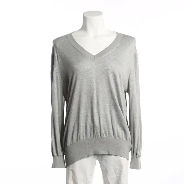 Maglione, in Grigio chiaro, Viscosa, Ripetere