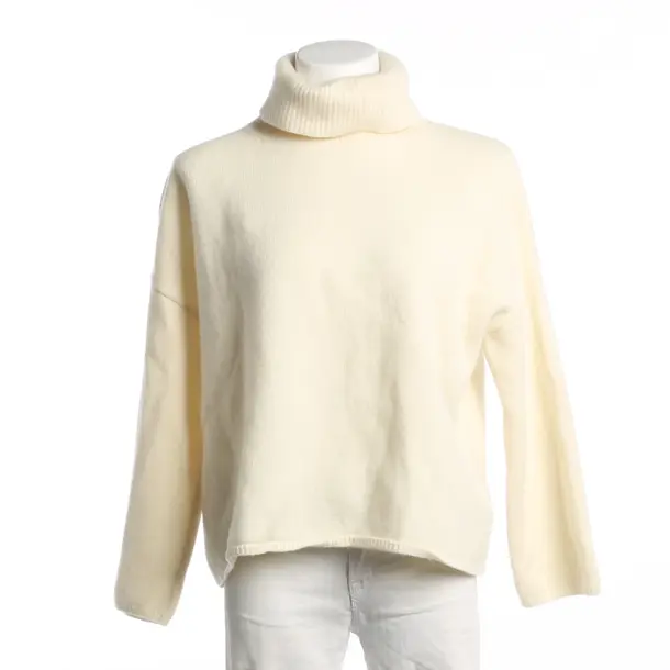 Jumper, in Cream, Wool, Mrs & Hugs