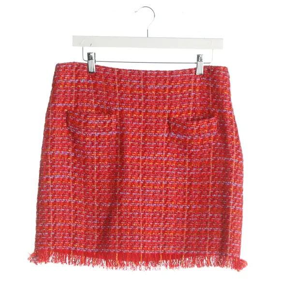 Skirt, in Red, Cotton, Rich & Royal