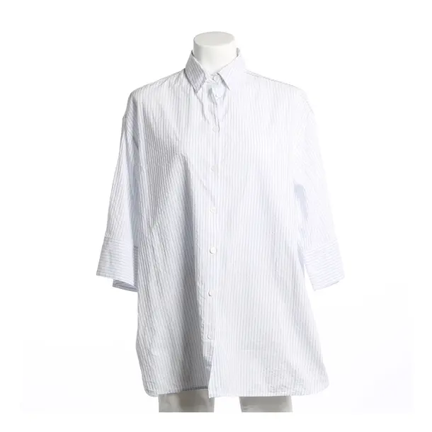 Blouse, in Blue, Cotton, Peserico