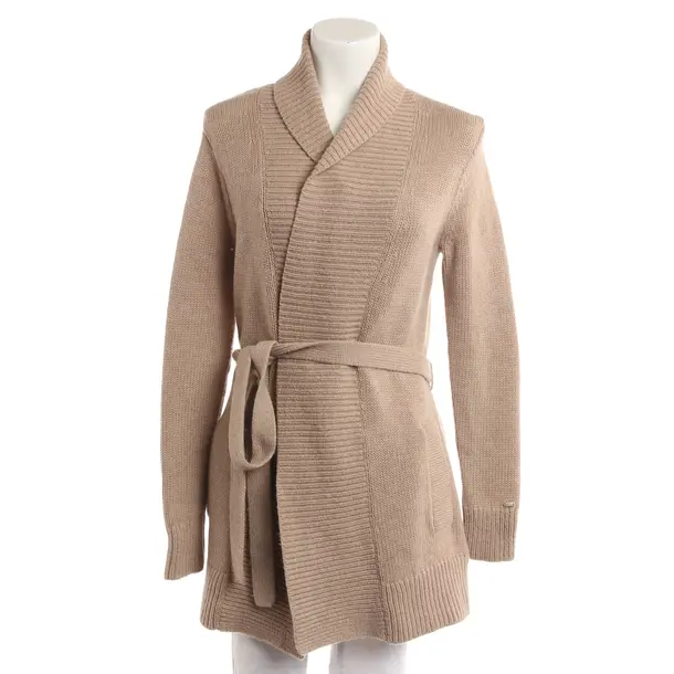Cardigan, in Marrone chiaro, Cachemire, Tommy Hilfiger