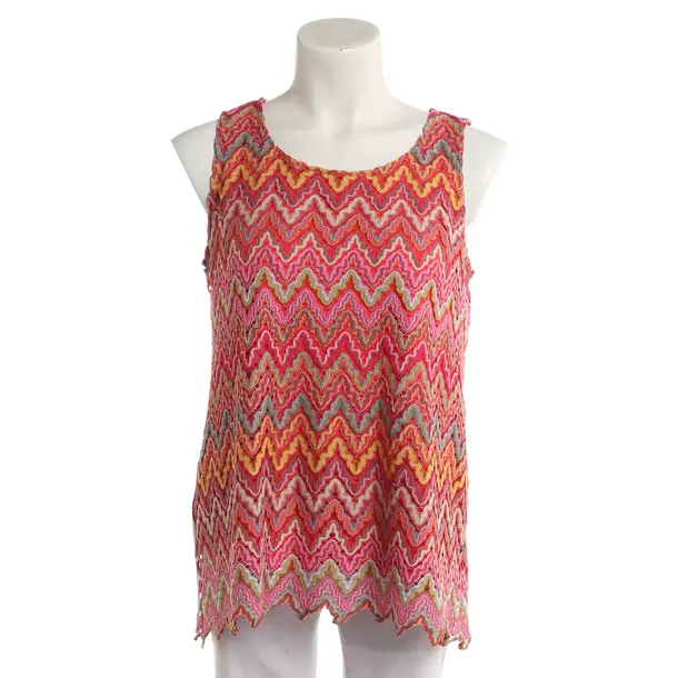 Top, in Multicolored, Polyester, Ana Alcazar