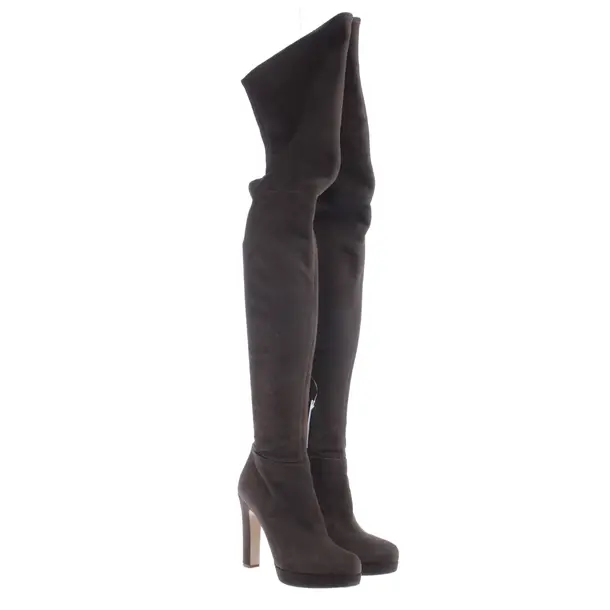 Over-The-Knee Boots, in Brown, Miu Miu
