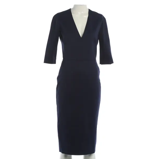 Dress, in Blue, Cotton, Victoria Beckham