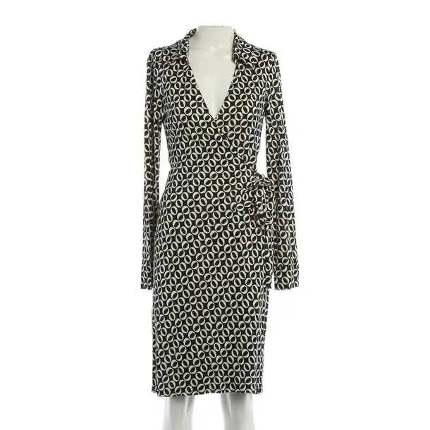 Dress, in Black, Silk, Diane von Furstenberg