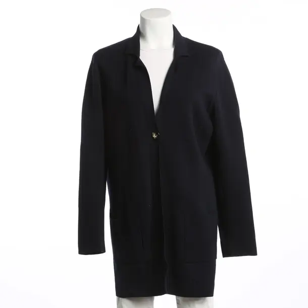 Strickjacke, in Navy, Baumwolle, Repeat