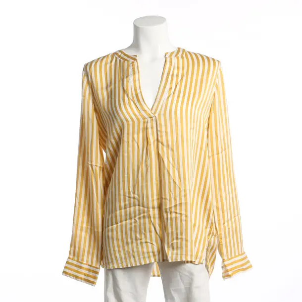 Blouse, in Yellow, Silk, Herzensangelegenheit