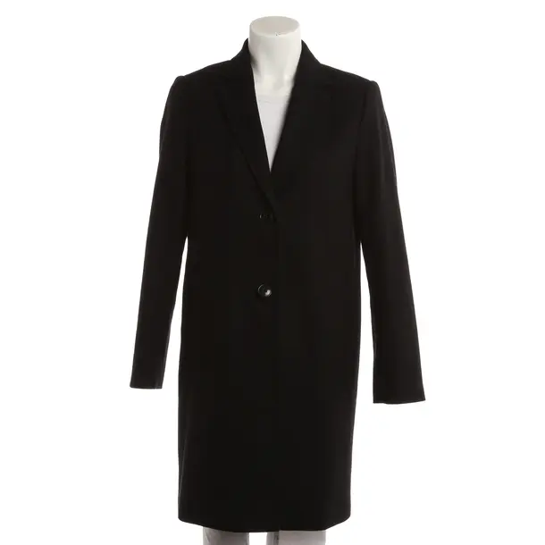 Mid-Season Coat, in Black, Wool, Marc O'Polo