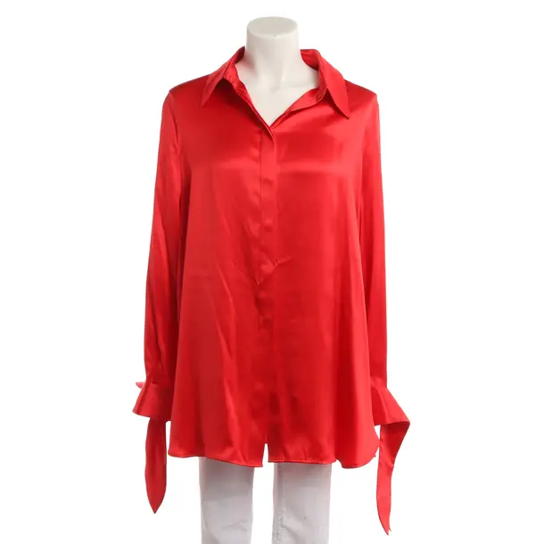 Blouse, in Red, Silk, Escada