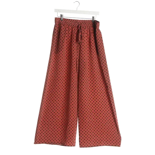 Hose, in Hellrot, Seide, Zimmermann