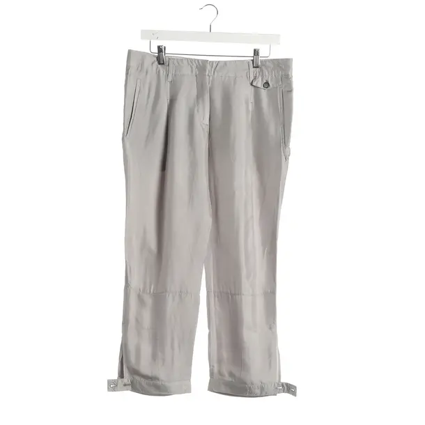 Hose, in Hellgrau, Seide, Prada