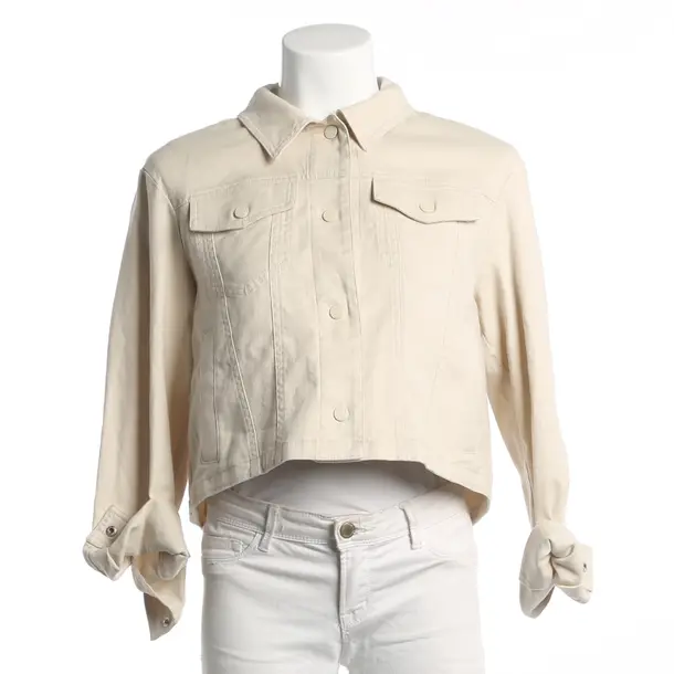 Summer Jacket, in Beige, Cotton, Marc Cain
