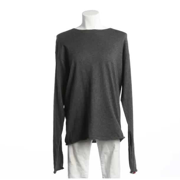 Maglione, in Grigio scuro, Cachemire, Cashmere estremo