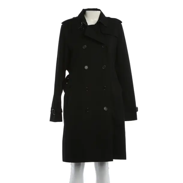 Übergangsmantel, in Schwarz, Baumwolle, Burberry