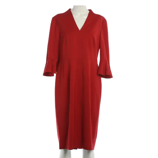 Dress, in Red, Wool, Escada