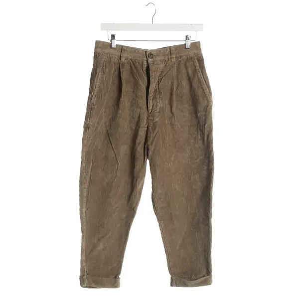 Hose, in Beige, Baumwolle, Ami Paris