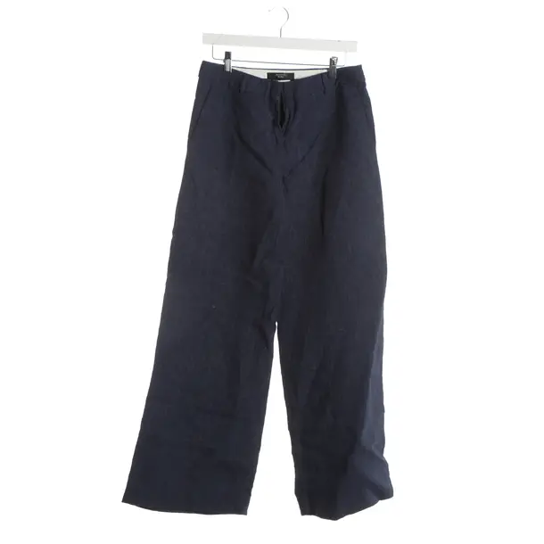 Hose, in Navy, Baumwolle, Max Mara