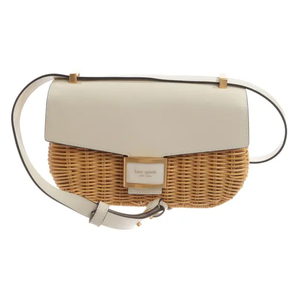 Shoulder Bag, in White, Leather, Kate Spade New York