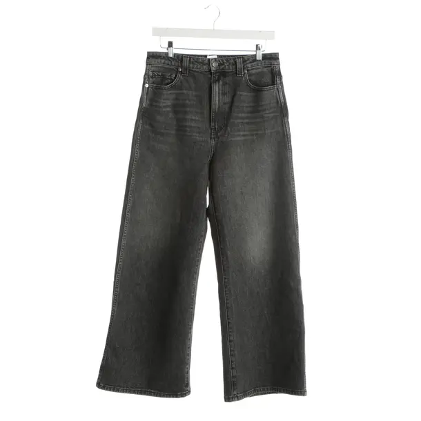 Jeans Bootcut, in Grau, Baumwolle, Khaite