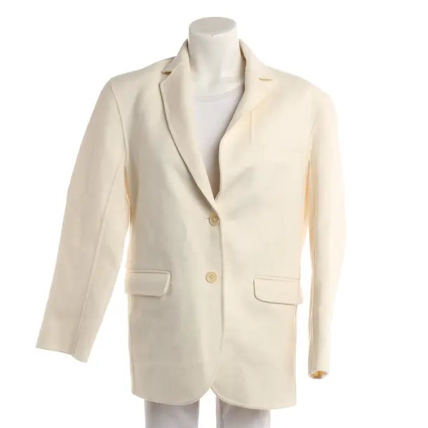 Mid-Season Jacket, in Cream, Wool, Anine Bing