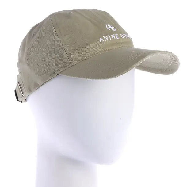 Cap, in Hellgrün, Baumwolle, Anine Bing