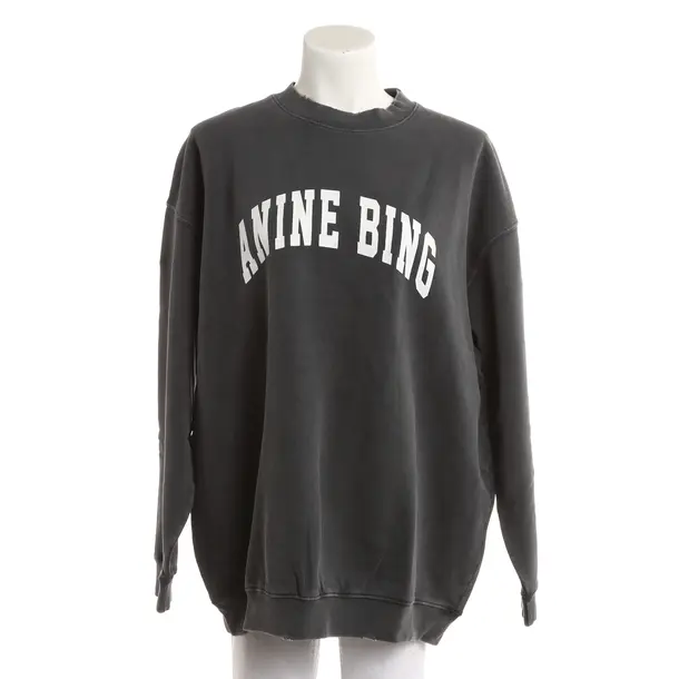 Sweatshirt, in Gray, Cotton, Anine Bing