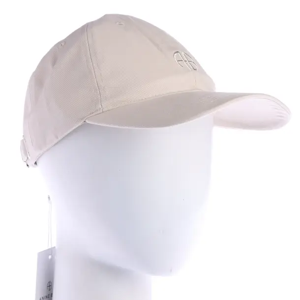 Cap, in Beige, Cotton, Anine Bing