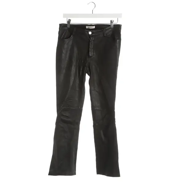 Pants, in Black, Leather, Anine Bing