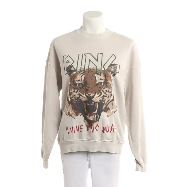 Sweatshirt, in Beige, Cotton, Anine Bing