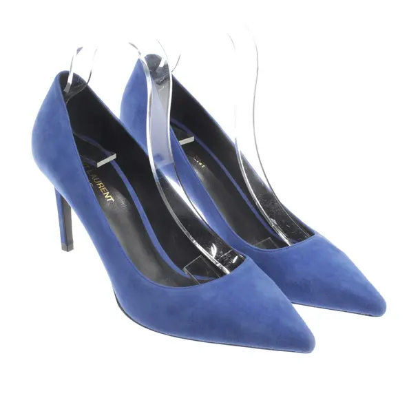 Pumps, in Blue, Saint Laurent
