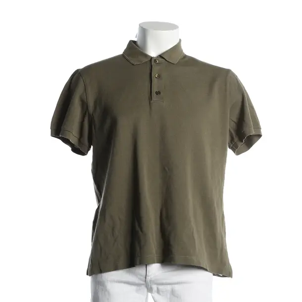 Polo, in Verde scuro, Cotone, Brioni