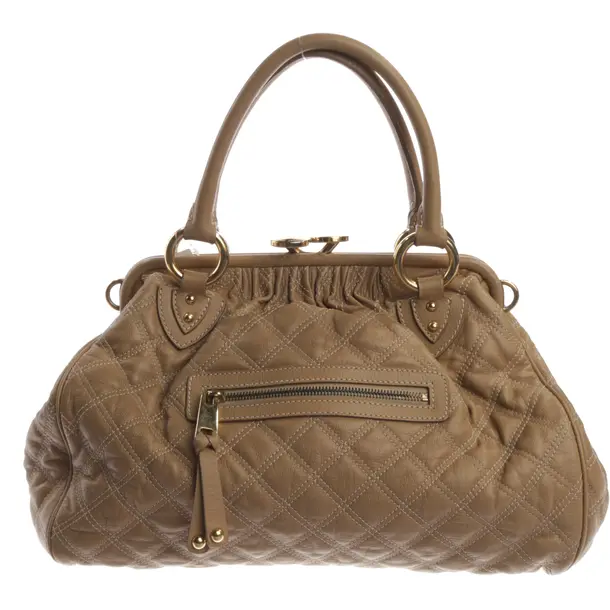 Handtasche, in Hellbraun, Leder, Marc Jacobs