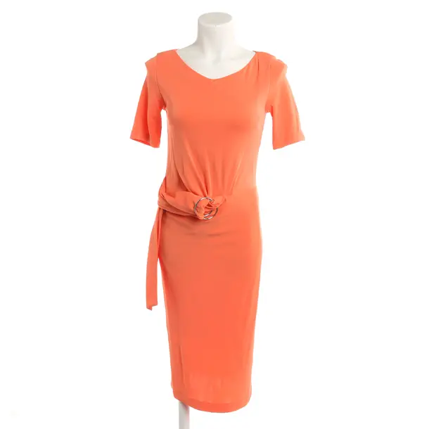 Cocktail Dress, in Orange, Viscose, Marc Cain