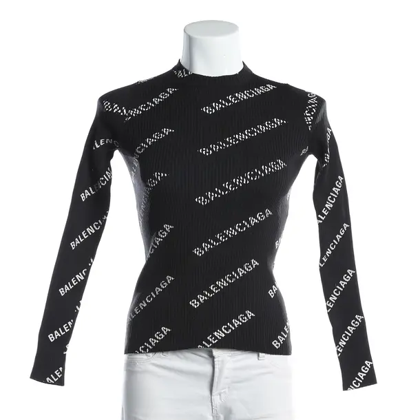 Manica lunga, in Nero, Poliammide, Balenciaga