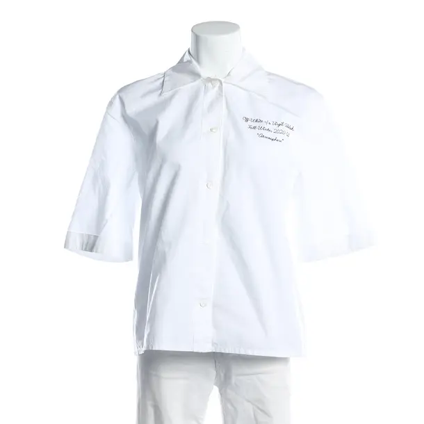 Camicetta, in Bianco, Cotone, Bianco sporco