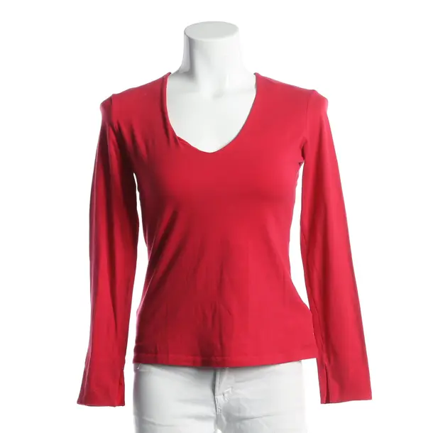 Long Sleeve Shirt, in Red, Cotton, Marc Cain