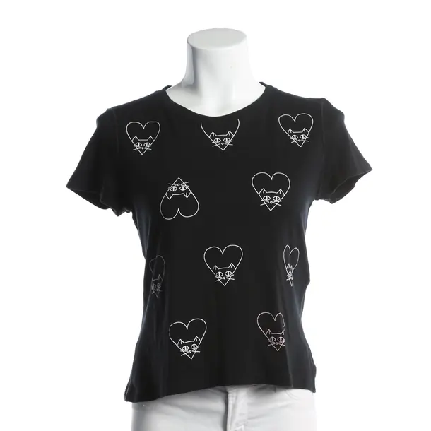 Shirt, in Black, Cotton, Marc Cain