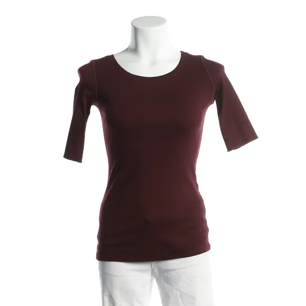 Shirt, in Bordeaux, Baumwolle, Marc Cain