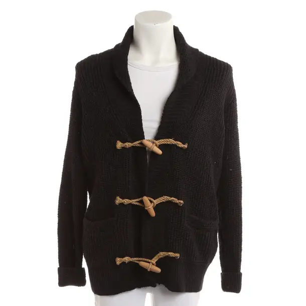 Cardigan, in Black, Cotton, Polo Ralph Lauren
