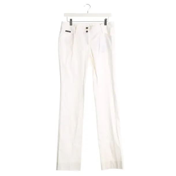 Hose, in Weiß, Baumwolle, Dolce & Gabbana