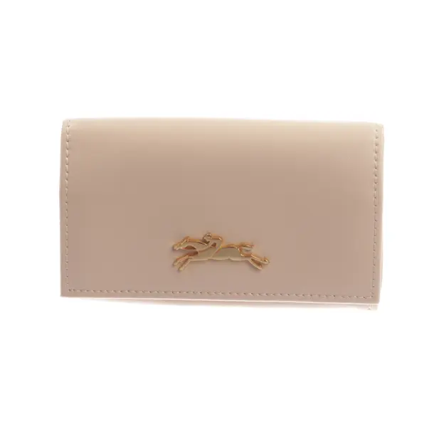 Kartenetui, in Hellrosa, Leder, Longchamp