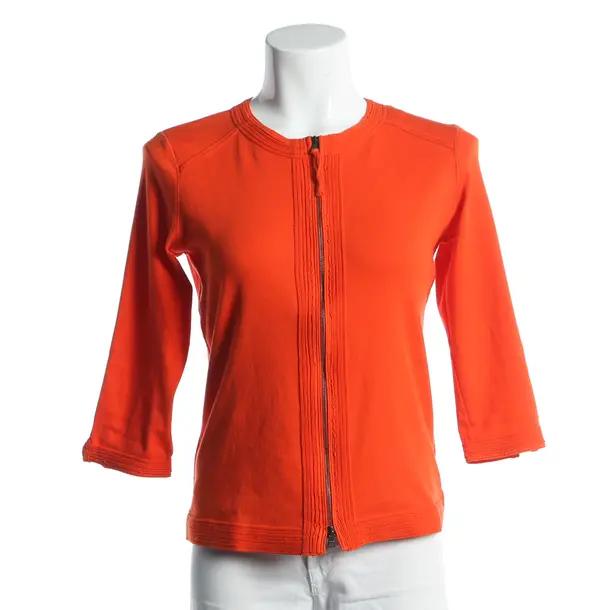 Summer Jacket, in Dark Orange, Cotton, Marc Cain