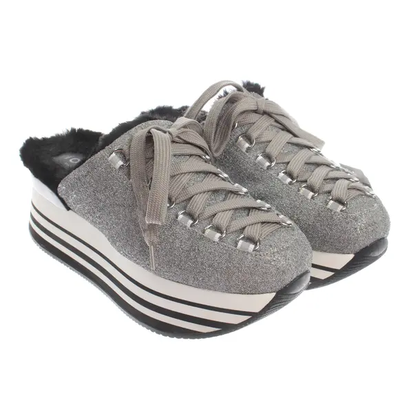 Mules, in Silber, Hogan