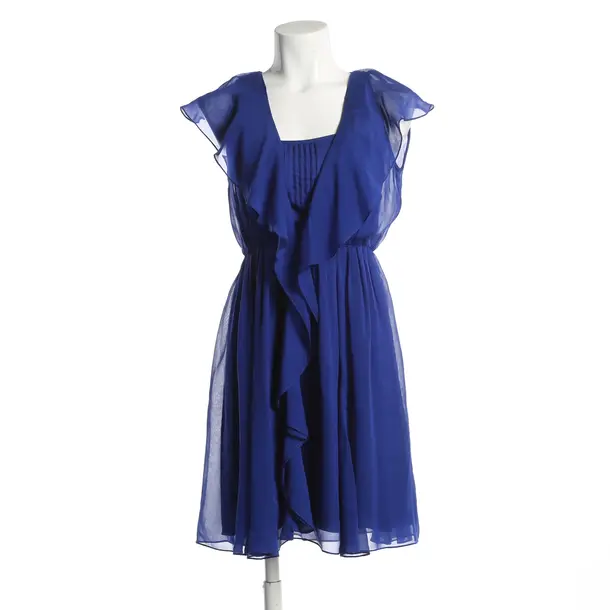 Kleid, in Blau, Seide, Diane von Furstenberg