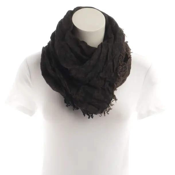 Shawl, in Black, Cotton, Bogner
